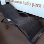 LOTE 273 - 01 ESPREGUIÇADEIRA PARA PISCINA (LOUNGE CHAIR). (NO ESTADO EM QUE SE ENCONTRA. SUJEITO A AVARIAS OCULTAS/VISÍVEIS.) AV9336W
