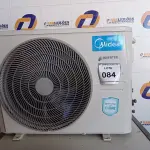 LOTE 084 - 01 CONDENSADORA DE AR MIDEA DE 12000BTUS. (CONDENSATORS).  (NO ESTADO EM QUE SE ENCONTRA. SUJEITO A AVARIAS OCULTAS/VISÍVEIS.)0000092