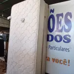 LOTE 050 - 01 COLCHÃO DE SOLTEIRO COM BASE (TWIN BED (MATTRESS+BOX). (NO ESTADO EM QUE SE ENCONTRA. SUJEITO A AVARIAS OCULTAS/VISÍVEIS.) AV9859W - BF8486N
