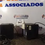 LOTE 347 - 02 SCANNERS DE LEITURA DIGITAL USB. (OPTICAL DIGITAL SCANNER). (NO ESTADO EM QUE SE ENCONTRA. SUJEITO A AVARIAS OCULTAS/VISÍVEIS.) AV9725V, AV9705F