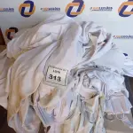 LOTE 313 - 01 LOTE COM 20 CORTINAS DIVERSAS (SACKS WITH CURTAINS). (NO ESTADO EM QUE SE ENCONTRA. SUJEITO A AVARIAS OCULTAS/VISÍVEIS.) 0000083