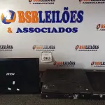 LOTE 063 - 01 BASE PARA NOTEBOOK COM 01 COOLER E 01 NOTEBOOK MARCA MSI. (NO ESTADO) ATENÇÃO! FAZER A VISITAÇÃO ANTES DE ARREMATAR, NÃO SABEMOS SE FUNCIONA. LEILÃO NÃO TEM GARANTIA E NEM DEVOLUÇÃO, SUJEITO A POSSÍVEIS AVARIAS VISÍVEIS/OCULTAS E/OU AUSÊNCIA DE COMPONENTES.   