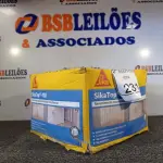 LOTE 231 - 01 SIKATOP -100 REVESTIMENTO IMPERMEABILIZANTE SEMI-FLEXIVEL. (NO ESTADO) ATENÇÃO! FAZER A VISITAÇÃO ANTES DE ARREMATAR, NÃO SABEMOS SE FUNCIONA. LEILÃO NÃO TEM GARANTIA E NEM DEVOLUÇÃO, SUJEITO A POSSÍVEIS AVARIAS VISÍVEIS/OCULTAS E/OU AUSÊNCIA DE COMPONENTES.