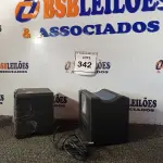 LOTE 342 - 02 SCANNERS DE LEITURA DIGITAL USB. (OPTICAL DIGITAL SCANNER) (NO ESTADO EM QUE SE ENCONTRA. SUJEITO A AVARIAS OCULTAS/VISÍVEIS.) AV9704Y, AV9704R