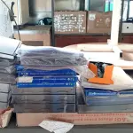 LOTE 233 - 01 LOTE COM MATERIAIS DIVERSOS PARA ESCRITÓRIO. (NO ESTADO) ATENÇÃO! FAZER A VISITAÇÃO ANTES DE ARREMATAR, NÃO SABEMOS SE FUNCIONA. LEILÃO NÃO TEM GARANTIA E NEM DEVOLUÇÃO, SUJEITO A POSSÍVEIS AVARIAS VISÍVEIS/OCULTAS E/OU AUSÊNCIA DE COMPONENTES.