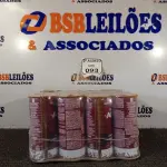 LOTE 093 - 12 LATAS DE TINNER MARCA ANJO 900ML CADA. (NO ESTADO) ATENÇÃO! FAZER A VISITAÇÃO ANTES DE ARREMATAR, NÃO SABEMOS SE FUNCIONA. LEILÃO NÃO TEM GARANTIA E NEM DEVOLUÇÃO, SUJEITO A POSSÍVEIS AVARIAS VISÍVEIS/OCULTAS E/OU AUSÊNCIA DE COMPONENTES.