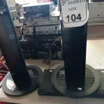 LOTE 104 - 02 CAIXAS DE SOM MARCA SONY TIPO TORRE E 01 APARELHO DVD. (NO ESTADO) ATENÇÃO! FAZER A VISITAÇÃO ANTES DE ARREMATAR, NÃO SABEMOS SE FUNCIONA. LEILÃO NÃO TEM GARANTIA E NEM DEVOLUÇÃO, SUJEITO A POSSÍVEIS AVARIAS VISÍVEIS/OCULTAS E/OU AUSÊNCIA DE COMPONENTES.