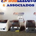 LOTE 012 - 03 IMPRESSORAS DE ETIQUETAS DA MARCA BROTHER DE MODELOS DIVERSOS 110V. (NO ESTADO) ATENÇÃO! FAZER A VISITAÇÃO ANTES DE ARREMATAR, NÃO SABEMOS SE FUNCIONA. LEILÃO NÃO TEM GARANTIA E NEM DEVOLUÇÃO, SUJEITO A POSSÍVEIS AVARIAS VISÍVEIS/OCULTAS E/OU AUSÊNCIA DE COMPONENTES.