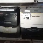 LOTE 070 - 05 IMPRESSORAS MARCAS E MODELO DIVERSOS E 03 APARELHOS DE FAX. (NO ESTADO) ATENÇÃO! FAZER A VISITAÇÃO ANTES DE ARREMATAR, NÃO SABEMOS SE FUNCIONA. LEILÃO NÃO TEM GARANTIA E NEM DEVOLUÇÃO, SUJEITO A POSSÍVEIS AVARIAS VISÍVEIS/OCULTAS E/OU AUSÊNCIA DE COMPONENTES.