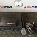 LOTE 023 - 01 SISTEMA DE MICROFONE SEM FIO COM 01 MICROFONE MS115-UHF (NO ESTADO) ATENÇÃO! FAZER A VISITAÇÃO ANTES DE ARREMATAR, NÃO SABEMOS SE FUNCIONA. LEILÃO NÃO TEM GARANTIA E NEM DEVOLUÇÃO, SUJEITO A POSSÍVEIS AVARIAS VISÍVEIS/OCULTAS E/OU AUSÊNCIA DE COMPONENTES.