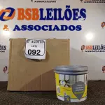 LOTE 092 - 04 POTES DE REJUNTE SUPERFINO PREMIUM QUARTZOLIT DE 2KG CADA. (NO ESTADO) ATENÇÃO! FAZER A VISITAÇÃO ANTES DE ARREMATAR, NÃO SABEMOS SE FUNCIONA. LEILÃO NÃO TEM GARANTIA E NEM DEVOLUÇÃO, SUJEITO A POSSÍVEIS AVARIAS VISÍVEIS/OCULTAS E/OU AUSÊNCIA DE COMPONENTES.