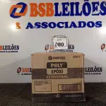 LOTE 080 - 04 ADESIVOS POLYEPOX 630G CADA. (NO ESTADO) ATENÇÃO! FAZER A VISITAÇÃO ANTES DE ARREMATAR, NÃO SABEMOS SE FUNCIONA. LEILÃO NÃO TEM GARANTIA E NEM DEVOLUÇÃO, SUJEITO A POSSÍVEIS AVARIAS VISÍVEIS/OCULTAS E/OU AUSÊNCIA DE COMPONENTES.