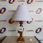 LOTE 034 - 01 ABAJUR COM CÚPULA LAMP. (NO ESTADO EM QUE SE ENCONTRA. SUJEITO A AVARIAS OCULTAS/VISÍVEIS.) AV9625H