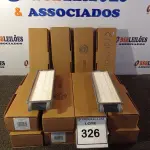 LOTE 326 - 12 CAIXINHAS COM 01 FILTRO CADA (WASHABLE HEPA FILTER).  (NO ESTADO EM QUE SE ENCONTRA. SUJEITO A AVARIAS OCULTAS/VISÍVEIS.) 0000022