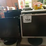 LOTE 154 - 08 MONITORES LCD MARCAS E MODELOS DIVERSOS PARA A RETIRADA DE PEÇAS. (NO ESTADO) ATENÇÃO! FAZER A VISITAÇÃO ANTES DE ARREMATAR, NÃO SABEMOS SE FUNCIONA. LEILÃO NÃO TEM GARANTIA E NEM DEVOLUÇÃO, SUJEITO A POSSÍVEIS AVARIAS VISÍVEIS/OCULTAS E/OU AUSÊNCIA DE COMPONENTES.