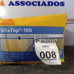 LOTE 008 - 01 SIKATOP -100 REVESTIMENTO IMPERMEABILIZANTE SEMI-FLEXIVEL (NO ESTADO) ATENÇÃO! FAZER A VISITAÇÃO ANTES DE ARREMATAR, NÃO SABEMOS SE FUNCIONA. LEILÃO NÃO TEM GARANTIA E NEM DEVOLUÇÃO, SUJEITO A POSSÍVEIS AVARIAS VISÍVEIS/OCULTAS E/OU AUSÊNCIA DE COMPONENTES.