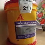 LOTE 217 - 02 BALDES DE IMPERSIKA LÍQUIDO ADITIVO PLASTIFICANTE PARA ARGAMASSA DE ASSENTAMENTO E REBOCO, 18 LITROS CADA. (NO ESTADO) ATENÇÃO! FAZER A VISITAÇÃO ANTES DE ARREMATAR, NÃO SABEMOS SE FUNCIONA. LEILÃO NÃO TEM GARANTIA E NEM DEVOLUÇÃO, SUJEITO A POSSÍVEIS AVARIAS VISÍVEIS/OCULTAS E/OU AUSÊNCIA DE COMPONENTES.