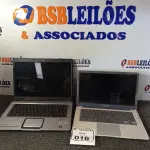 LOTE 016 - 02 NOTEBOOKS COM AVARIAS, MARCAS E MODELOS DIVERSOS. (NO ESTADO) ATENÇÃO! FAZER A VISITAÇÃO ANTES DE ARREMATAR, NÃO SABEMOS SE FUNCIONA. LEILÃO NÃO TEM GARANTIA E NEM DEVOLUÇÃO, SUJEITO A POSSÍVEIS AVARIAS VISÍVEIS/OCULTAS E/OU AUSÊNCIA DE COMPONENTES.