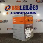 LOTE 208 - 01 LATA DE TINTA SUVINIL TEXTURA PREMIUM. (NO ESTADO) ATENÇÃO! FAZER A VISITAÇÃO ANTES DE ARREMATAR, NÃO SABEMOS SE FUNCIONA. LEILÃO NÃO TEM GARANTIA E NEM DEVOLUÇÃO, SUJEITO A POSSÍVEIS AVARIAS VISÍVEIS/OCULTAS E/OU AUSÊNCIA DE COMPONENTES.