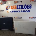 LOTE 016 - 02 NOTEBOOKS COM AVARIAS, MARCAS E MODELOS DIVERSOS. (NO ESTADO) ATENÇÃO! FAZER A VISITAÇÃO ANTES DE ARREMATAR, NÃO SABEMOS SE FUNCIONA. LEILÃO NÃO TEM GARANTIA E NEM DEVOLUÇÃO, SUJEITO A POSSÍVEIS AVARIAS VISÍVEIS/OCULTAS E/OU AUSÊNCIA DE COMPONENTES.