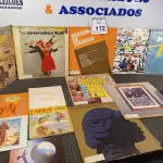 LOTE 172 - APROXIMADAMENTE 40 DISCOS DE VINIL DIVERSOS. (NO ESTADO) ATENÇÃO! FAZER A VISITAÇÃO ANTES DE ARREMATAR, NÃO SABEMOS SE FUNCIONA. LEILÃO NÃO TEM GARANTIA E NEM DEVOLUÇÃO, SUJEITO A POSSÍVEIS AVARIAS VISÍVEIS/OCULTAS E/OU AUSÊNCIA DE COMPONENTES.