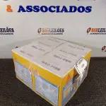 LOTE 178 - 04 CAIXAS SIKATOP-100 REVESTIMENTO IMPERMEABILIZANTE SEMI-FLEXIVEL DE 4KG CADA. (NO ESTADO) ATENÇÃO! FAZER A VISITAÇÃO ANTES DE ARREMATAR, NÃO SABEMOS SE FUNCIONA. LEILÃO NÃO TEM GARANTIA E NEM DEVOLUÇÃO, SUJEITO A POSSÍVEIS AVARIAS VISÍVEIS/OCULTAS E/OU AUSÊNCIA DE COMPONENTES.