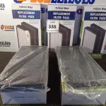 LOTE 335 - 05 CAIXAS COM 02 FILTROS CADA PARA AR-CONDICIONADO COMPATIBLE WITH MA-40 (FILTERS 2 PACKS). (NO ESTADO EM QUE SE ENCONTRA. SUJEITO A AVARIAS OCULTAS/VISÍVEIS.) 0000021