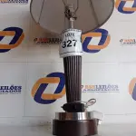 LOTE 327 - 01 ABAJUR COM A CÚPULA (LAMPHOSEHOLD, TABLE) (NO ESTADO EM QUE SE ENCONTRA. SUJEITO A AVARIAS OCULTAS/VISÍVEIS.) BF8555A 