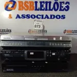 LOTE 073 - 03 APARELHOS DVD DE MARCAS E MODELOS DIVERSOS. (NO ESTADO) ATENÇÃO! FAZER A VISITAÇÃO ANTES DE ARREMATAR, NÃO SABEMOS SE FUNCIONA. LEILÃO NÃO TEM GARANTIA E NEM DEVOLUÇÃO, SUJEITO A POSSÍVEIS AVARIAS VISÍVEIS/OCULTAS E/OU AUSÊNCIA DE COMPONENTES.