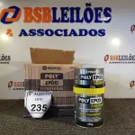 LOTE 235 - 04 ADESIVOS POLYEPOX 630G CADA. (NO ESTADO) ATENÇÃO! FAZER A VISITAÇÃO ANTES DE ARREMATAR, NÃO SABEMOS SE FUNCIONA. LEILÃO NÃO TEM GARANTIA E NEM DEVOLUÇÃO, SUJEITO A POSSÍVEIS AVARIAS VISÍVEIS/OCULTAS E/OU AUSÊNCIA DE COMPONENTES.