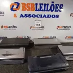 LOTE 168 - 05 SCANNERS MARCAS E MODELOS DIVERSOS. (NO ESTADO) ATENÇÃO! FAZER A VISITAÇÃO ANTES DE ARREMATAR, NÃO SABEMOS SE FUNCIONA. LEILÃO NÃO TEM GARANTIA E NEM DEVOLUÇÃO, SUJEITO A POSSÍVEIS AVARIAS VISÍVEIS/OCULTAS E/OU AUSÊNCIA DE COMPONENTES.