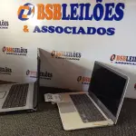LOTE 016 - 02 NOTEBOOKS COM AVARIAS, MARCAS E MODELOS DIVERSOS. (NO ESTADO) ATENÇÃO! FAZER A VISITAÇÃO ANTES DE ARREMATAR, NÃO SABEMOS SE FUNCIONA. LEILÃO NÃO TEM GARANTIA E NEM DEVOLUÇÃO, SUJEITO A POSSÍVEIS AVARIAS VISÍVEIS/OCULTAS E/OU AUSÊNCIA DE COMPONENTES.