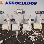 LOTE 193 - 04 APARELHOS PARA CLAREAMENTO DENTÁRIO MARCA DABIATLANTE. (NO ESTADO) ATENÇÃO! FAZER A VISITAÇÃO ANTES DE ARREMATAR, NÃO SABEMOS SE FUNCIONA. LEILÃO NÃO TEM GARANTIA E NEM DEVOLUÇÃO, SUJEITO A POSSÍVEIS AVARIAS VISÍVEIS/OCULTAS E/OU AUSÊNCIA DE COMPONENTES.