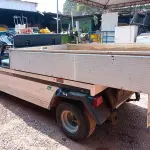 LOTE 324 - 01 CARRINHO DE GOLFE CLUB CAR CARRYALL 6. (NO ESTADO) (GOLF CART) (WITHOUT KEYS) (NO ESTADO EM QUE SE ENCONTRA. SUJEITO A AVARIAS OCULTAS/VISÍVEIS.) AV9497A