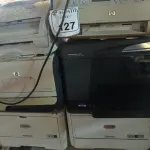 LOTE 127 - 05 IMPRESSORAS MARCAS E MODELOS DIVERSOS E 01 APARELHO DE FAX. (NO ESTADO) ATENÇÃO! FAZER A VISITAÇÃO ANTES DE ARREMATAR, NÃO SABEMOS SE FUNCIONA. LEILÃO NÃO TEM GARANTIA E NEM DEVOLUÇÃO, SUJEITO A POSSÍVEIS AVARIAS VISÍVEIS/OCULTAS E/OU AUSÊNCIA DE COMPONENTES.