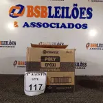 LOTE 117 - 04 ADESIVOS POLYEPOX 630G CADA. (NO ESTADO) ATENÇÃO! FAZER A VISITAÇÃO ANTES DE ARREMATAR, NÃO SABEMOS SE FUNCIONA. LEILÃO NÃO TEM GARANTIA E NEM DEVOLUÇÃO, SUJEITO A POSSÍVEIS AVARIAS VISÍVEIS/OCULTAS E/OU AUSÊNCIA DE COMPONENTES.
