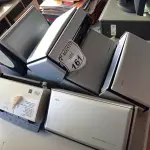 LOTE 161 - 08 SCANNERS DE MARCAS E MODELOS DIVERSOS. (NO ESTADO) ATENÇÃO! FAZER A VISITAÇÃO ANTES DE ARREMATAR, NÃO SABEMOS SE FUNCIONA. LEILÃO NÃO TEM GARANTIA E NEM DEVOLUÇÃO, SUJEITO A POSSÍVEIS AVARIAS VISÍVEIS/OCULTAS E/OU AUSÊNCIA DE COMPONENTES.