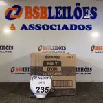LOTE 235 - 04 ADESIVOS POLYEPOX 630G CADA. (NO ESTADO) ATENÇÃO! FAZER A VISITAÇÃO ANTES DE ARREMATAR, NÃO SABEMOS SE FUNCIONA. LEILÃO NÃO TEM GARANTIA E NEM DEVOLUÇÃO, SUJEITO A POSSÍVEIS AVARIAS VISÍVEIS/OCULTAS E/OU AUSÊNCIA DE COMPONENTES.