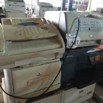 LOTE 127 - 05 IMPRESSORAS MARCAS E MODELOS DIVERSOS E 01 APARELHO DE FAX. (NO ESTADO) ATENÇÃO! FAZER A VISITAÇÃO ANTES DE ARREMATAR, NÃO SABEMOS SE FUNCIONA. LEILÃO NÃO TEM GARANTIA E NEM DEVOLUÇÃO, SUJEITO A POSSÍVEIS AVARIAS VISÍVEIS/OCULTAS E/OU AUSÊNCIA DE COMPONENTES.