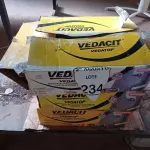 LOTE 234 - 02 VEDACIT ARGAMASSA POLIMÉRICA IMPERMEÁVEL 12KGS CADA. (NO ESTADO) ATENÇÃO! FAZER A VISITAÇÃO ANTES DE ARREMATAR, NÃO SABEMOS SE FUNCIONA. LEILÃO NÃO TEM GARANTIA E NEM DEVOLUÇÃO, SUJEITO A POSSÍVEIS AVARIAS VISÍVEIS/OCULTAS E/OU AUSÊNCIA DE COMPONENTES.