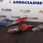 LOTE 117 - 04 ASPIRADORES DE PÓ MARCAS E MODELOS DIVERSOS. (NO ESTADO) ATENÇÃO! FAZER A VISITAÇÃO ANTES DE ARREMATAR, NÃO SABEMOS SE FUNCIONA. LEILÃO NÃO TEM GARANTIA E NEM DEVOLUÇÃO, SUJEITO A POSSÍVEIS AVARIAS VISÍVEIS/OCULTAS E/OU AUSÊNCIA DE COMPONENTES.