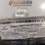 LOTE 280 - 01 ROLO DE FIO FLEXÍVEL 1X10,00MM NA COR PRETA. (NO ESTADO) ATENÇÃO! FAZER A VISITAÇÃO ANTES DE ARREMATAR, NÃO SABEMOS SE FUNCIONA. LEILÃO NÃO TEM GARANTIA E NEM DEVOLUÇÃO, SUJEITO A POSSÍVEIS AVARIAS VISÍVEIS/OCULTAS E/OU AUSÊNCIA DE COMPONENTES.