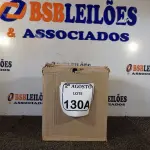 LOTE 130 - 01 CAIXA COM 12 UNIDADES DE PU NA COR PRETA. (NO ESTADO) ATENÇÃO! FAZER A VISITAÇÃO ANTES DE ARREMATAR, NÃO SABEMOS SE FUNCIONA. LEILÃO NÃO TEM GARANTIA E NEM DEVOLUÇÃO, SUJEITO A POSSÍVEIS AVARIAS VISÍVEIS/OCULTAS E/OU AUSÊNCIA DE COMPONENTES.