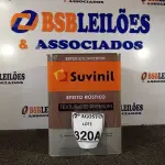 LOTE 320 - 01 LATA DE TINTA TEXTURATTO PREMIUM EFEITO RÚSTICO INTERIOR/EXTERIOR SUVINIL 25KG. (NO ESTADO) ATENÇÃO! FAZER A VISITAÇÃO ANTES DE ARREMATAR, NÃO SABEMOS SE FUNCIONA. LEILÃO NÃO TEM GARANTIA E NEM DEVOLUÇÃO, SUJEITO A POSSÍVEIS AVARIAS VISÍVEIS/OCULTAS E/OU AUSÊNCIA DE COMPONENTES.