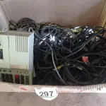LOTE 297 - 01 LOTE COM VÁRIOS CABOS DE FORÇA PARA PC E 03 CALCULADORAS. (NO ESTADO) ATENÇÃO! FAZER A VISITAÇÃO ANTES DE ARREMATAR, NÃO SABEMOS SE FUNCIONA. LEILÃO NÃO TEM GARANTIA E NEM DEVOLUÇÃO, SUJEITO A POSSÍVEIS AVARIAS VISÍVEIS/OCULTAS E/OU AUSÊNCIA DE COMPONENTES.
