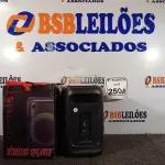 LOTE 250 - 01 CAIXA DE SOM BLUETOOTH 4”. (NO ESTADO) ATENÇÃO! FAZER A VISITAÇÃO ANTES DE ARREMATAR, NÃO SABEMOS SE FUNCIONA. LEILÃO NÃO TEM GARANTIA E NEM DEVOLUÇÃO, SUJEITO A POSSÍVEIS AVARIAS VISÍVEIS/OCULTAS E/OU AUSÊNCIA DE COMPONENTES.