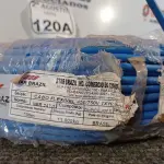 LOTE 120 - 01 ROLO DE FIO FLEXÍVEL 1X10,00MM NA COR AZUL. (NO ESTADO) ATENÇÃO! FAZER A VISITAÇÃO ANTES DE ARREMATAR, NÃO SABEMOS SE FUNCIONA. LEILÃO NÃO TEM GARANTIA E NEM DEVOLUÇÃO, SUJEITO A POSSÍVEIS AVARIAS VISÍVEIS/OCULTAS E/OU AUSÊNCIA DE COMPONENTES.