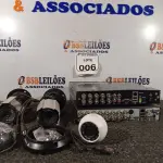 LOTE 006 - 02 DVRS MARCAS E MODELOS DIVERSOS, 04 CÂMERAS DE SEGURANÇA DIVERSAS. (NO ESTADO) ATENÇÃO! FAZER A VISITAÇÃO ANTES DE ARREMATAR, NÃO SABEMOS SE FUNCIONA. LEILÃO NÃO TEM GARANTIA E NEM DEVOLUÇÃO, SUJEITO A POSSÍVEIS AVARIAS VISÍVEIS/OCULTAS E/OU AUSÊNCIA DE COMPONENTES.