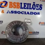 LOTE 055 - 01 ROLO DE FIO FLEXÍVEL 1X10,00MM NA COR PRETA. (NO ESTADO) ATENÇÃO! FAZER A VISITAÇÃO ANTES DE ARREMATAR, NÃO SABEMOS SE FUNCIONA. LEILÃO NÃO TEM GARANTIA E NEM DEVOLUÇÃO, SUJEITO A POSSÍVEIS AVARIAS VISÍVEIS/OCULTAS E/OU AUSÊNCIA DE COMPONENTES.