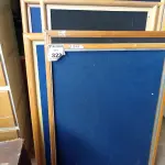 LOTE 323 - 08 QUADROS DE AVISO TAMANHOS DIVERSOS. (NO ESTADO) ATENÇÃO! FAZER A VISITAÇÃO ANTES DE ARREMATAR, NÃO SABEMOS SE FUNCIONA. LEILÃO NÃO TEM GARANTIA E NEM DEVOLUÇÃO, SUJEITO A POSSÍVEIS AVARIAS VISÍVEIS/OCULTAS E/OU AUSÊNCIA DE COMPONENTES.
